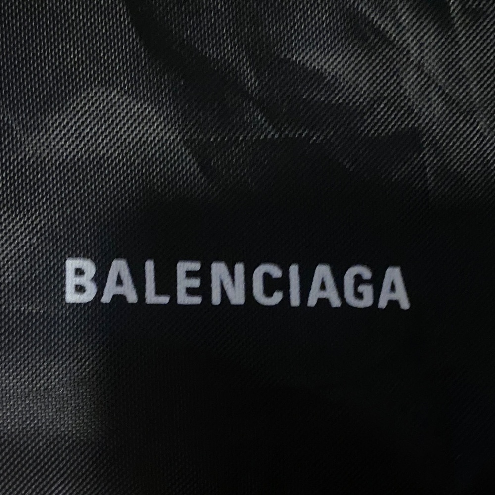 Balenciaga Drawstring Bag in Black